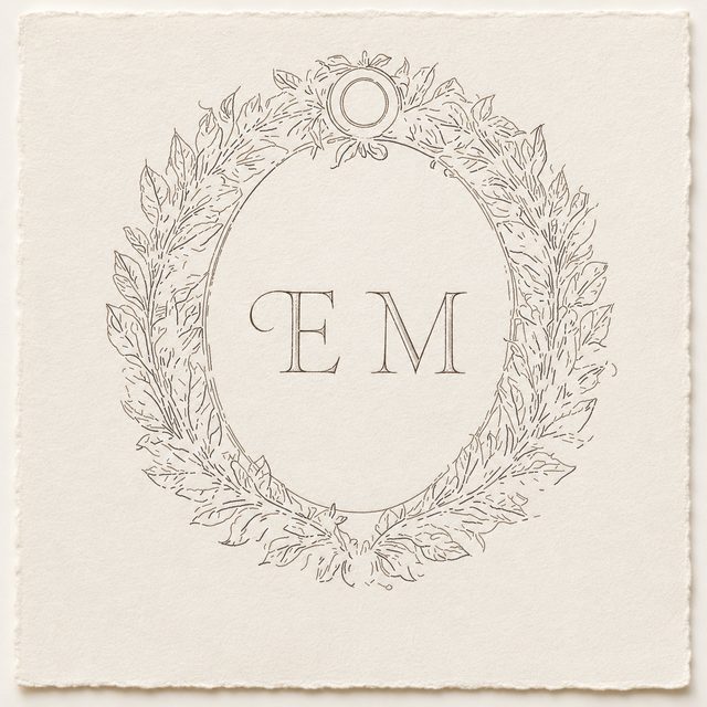 Monogram Card